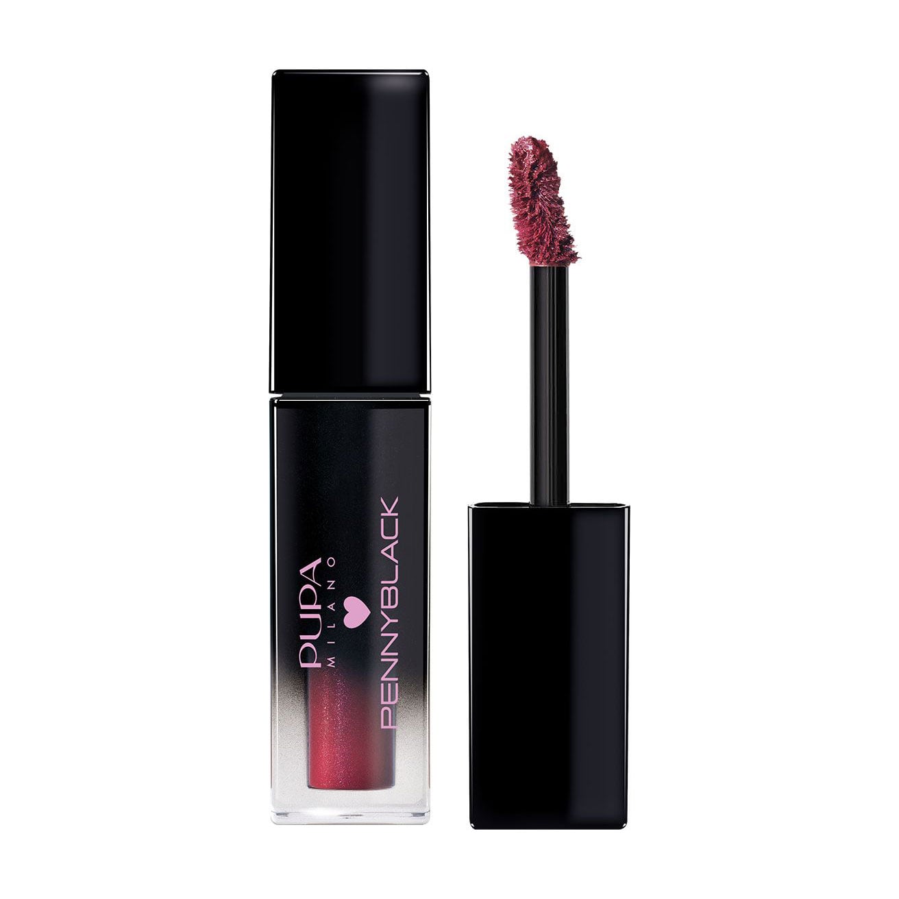 Рідка помада для губ Pupa <3 Pennyblack Liquid Lipstick 004 Blinding Deep Red, 4.5 мл